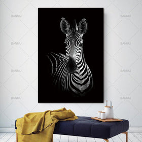 Animal Canvas Painting Wall Art