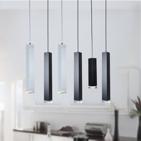 Decoration Cylinder Pipe Pendant Lights