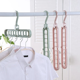 Home Storage Organization Clothes Hanger Drying Rack