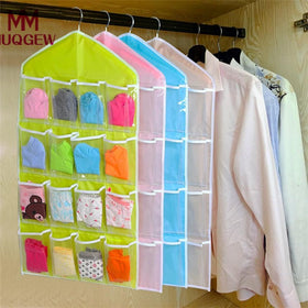16 Pockets Clear Hanging Bag
