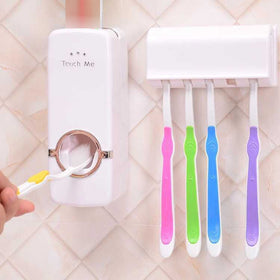 Tooth Brush Holder Automatic Toothpaste Dispenser Holder