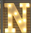 Luminous Letter Night Led Light