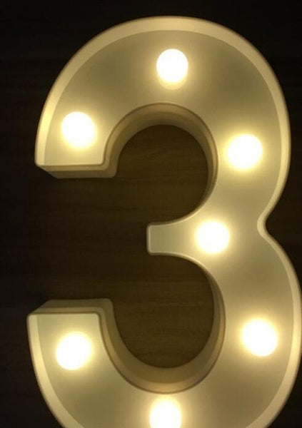 Luminous Letter Night Led Light