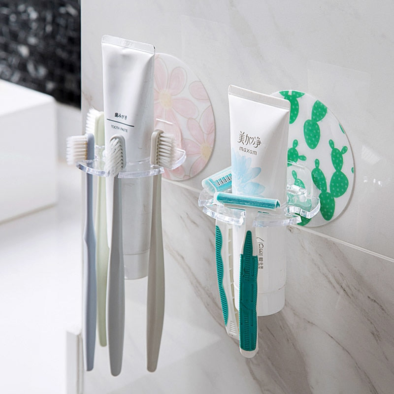 Tooth Brush Dispenser Bathroom Organizer Accessories