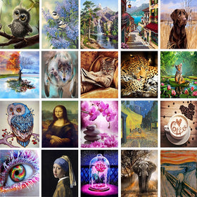 Multi-style Diamond Painting Wall Sticker